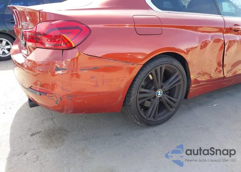 2018 BMW 440I z USA, uszkodzony, nr VIN WBA4W7C57JAD28978